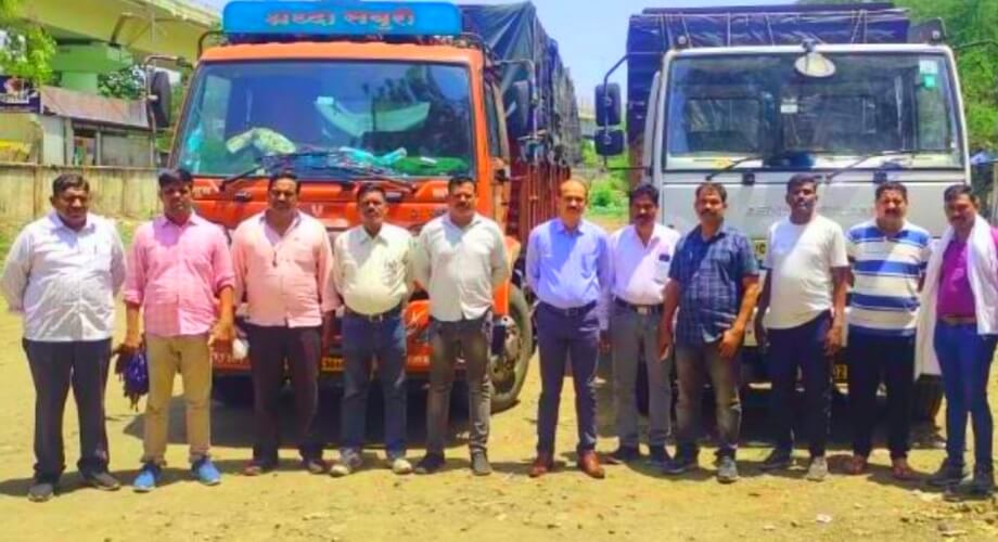 कामठी तालुक्यातील लिहिगाव परिसरात जनावरांच्या वैध वाहतुकी वर युनिट क्र ५ च्या गुन्हे शाखा विभागाची धाड