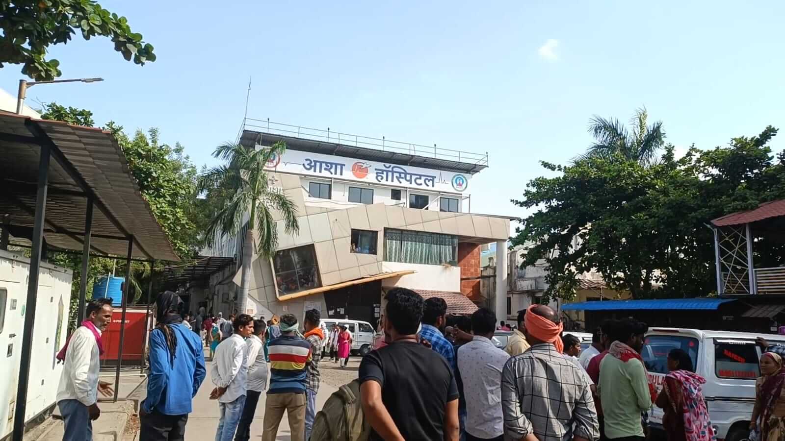 रणाळा मार्गावरील ऑरेंज सिटी लोहा कंपनीत कार्यरत तरुणाचा कामादरम्यान कंपनीतील वजनी लोह्या चेहेऱ्यावर पडून तरुण कामगाराचा अपघाती मृत्यू