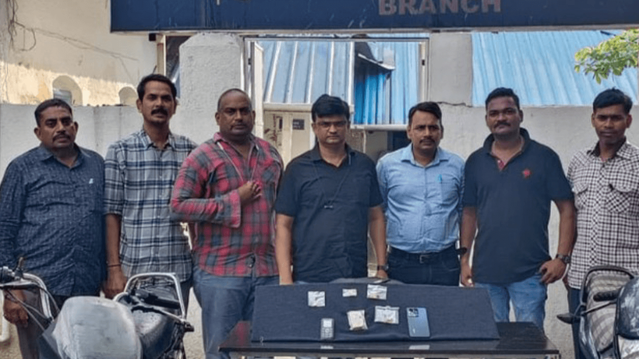 शहर में एमडी और गांजे की लत से बढ़ी चोरी की वारदातें,पांच आरोपी गिरफ्तार